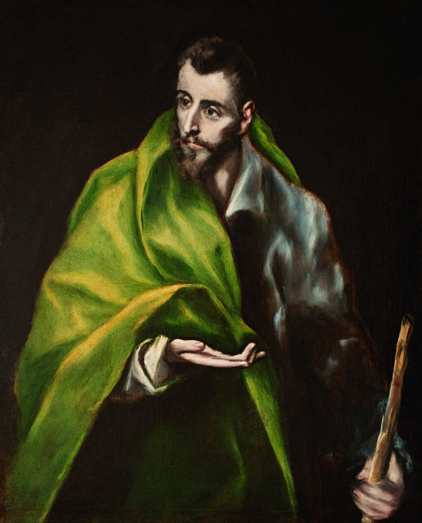The Apostle Saint James the Great from El Greco (aka Dominikos Theotokopulos)
