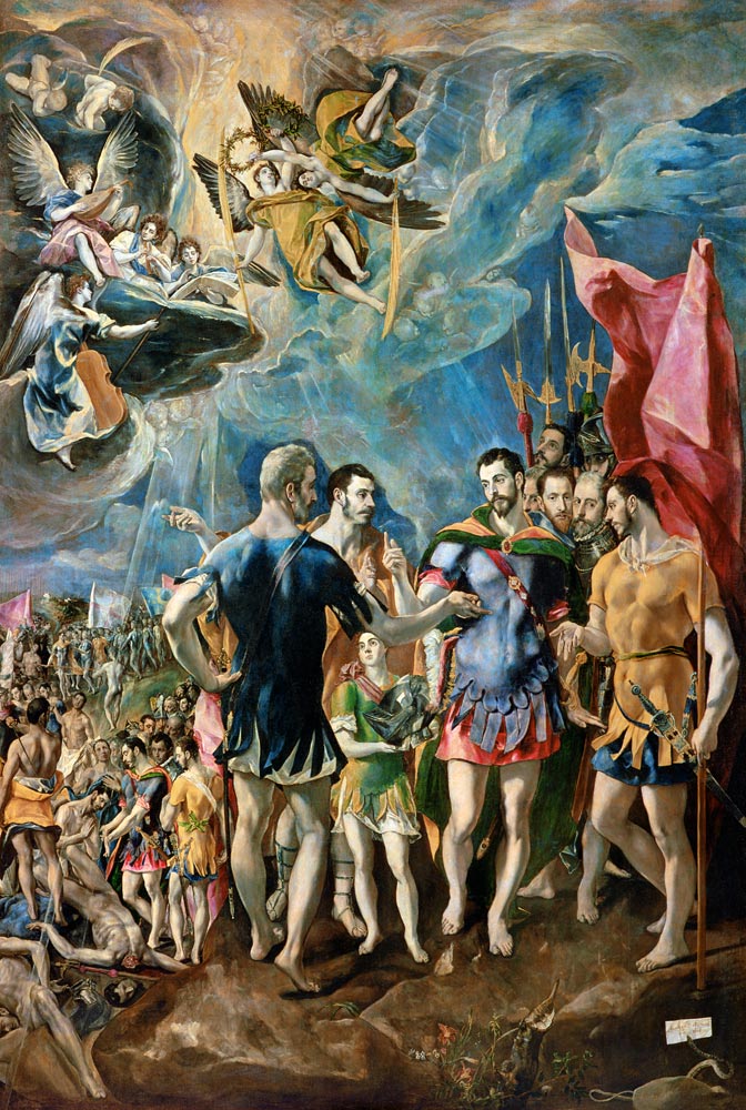 The Martyrdom of St. Maurice from El Greco (aka Dominikos Theotokopulos)