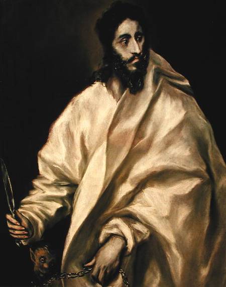 St. Bartholomew from El Greco (aka Dominikos Theotokopulos)
