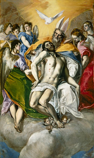 Hallow Trinity from El Greco (aka Dominikos Theotokopulos)