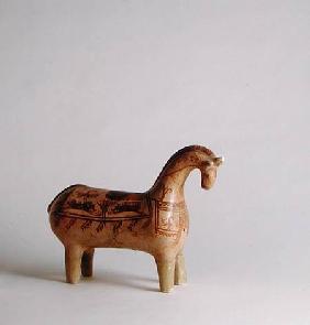Painted horse rhyton, from Susa, Iran