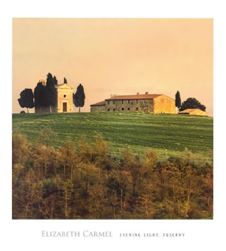 Evening Light, Tuscany from Elizabet Carmel