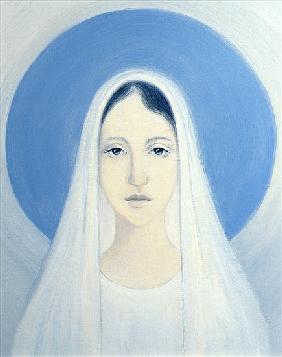 The Virgin Mary, Our Lady of Harpenden, 1993 (oil on panel) 