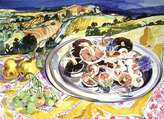 A Plate of Mushrooms  from Elizabeth Jane  Lloyd