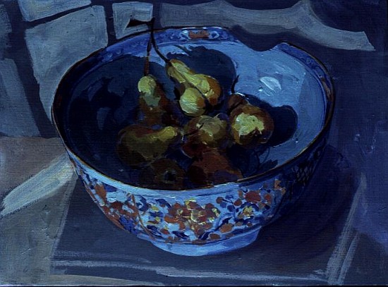 Quinces in a Blue Bowl from Elizabeth Jane  Lloyd