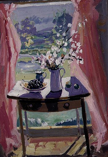 Spring Window (oil on canvas)  from Elizabeth Jane  Lloyd