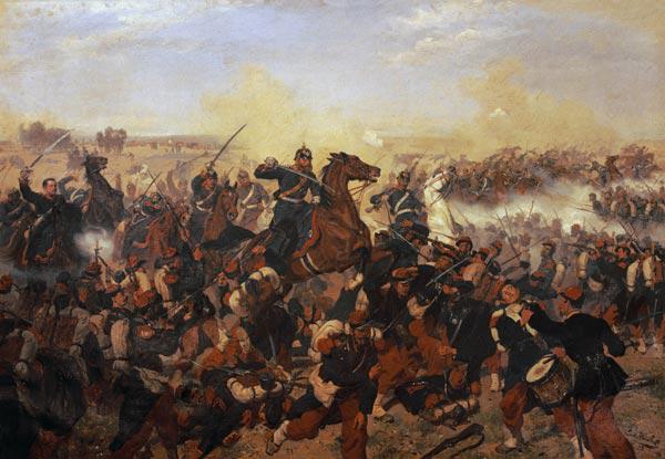 The Battle of Mars de la Tour on the 16th August 1870