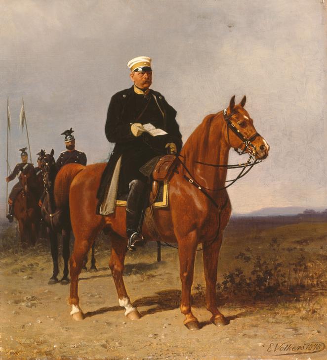 Bismarck zu Pferde from Emil Volkers