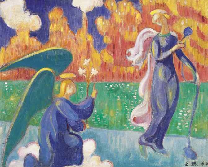 The Annunciation from Emile Bernard