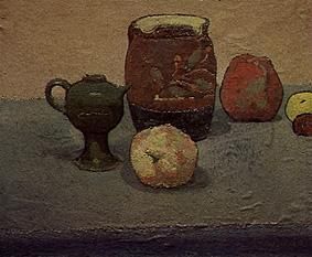 Jug and apples from Emile Bernard