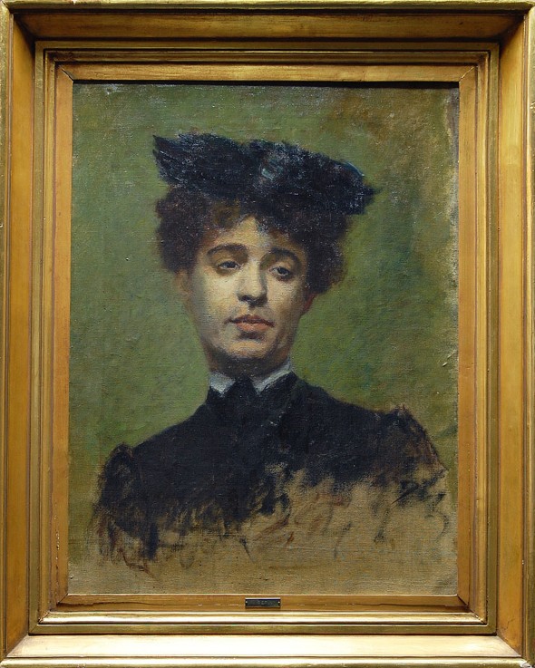 Portrait of Marie Lemasson from Emile Bernard