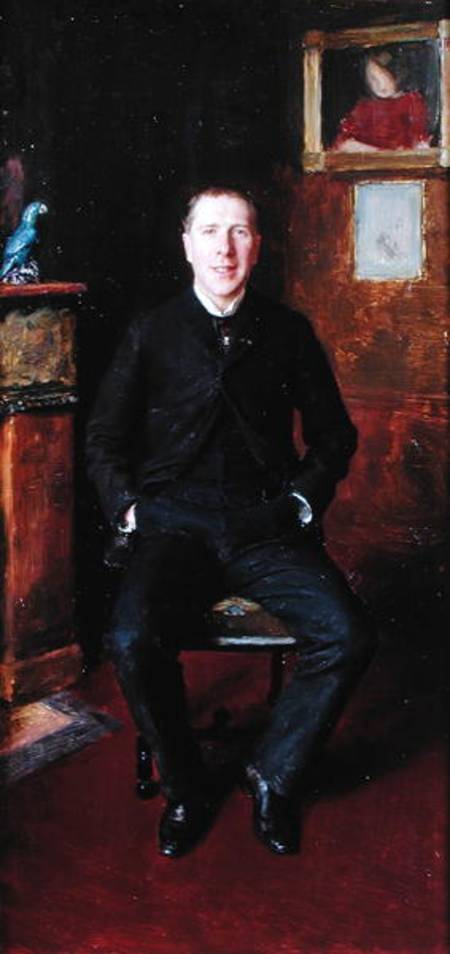 Portrait of Ernest Coquelin (1848-1909) from Emile Friant
