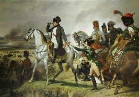 Napoleon Bonaparte in der Schlacht von Wagram