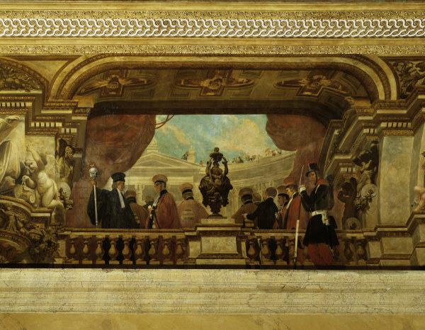 Paris / Assemblée Nationale / Painting from Emile Jean Horace Vernet