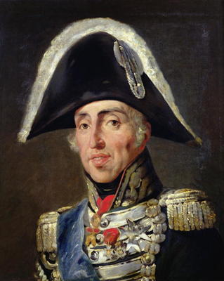 Portrait of Charles X (1757-1836) King of France and Navarre (oil on canvas) from Emile Jean Horace Vernet