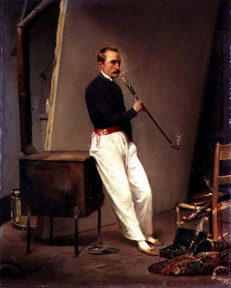 Self Portrait from Emile Jean Horace Vernet