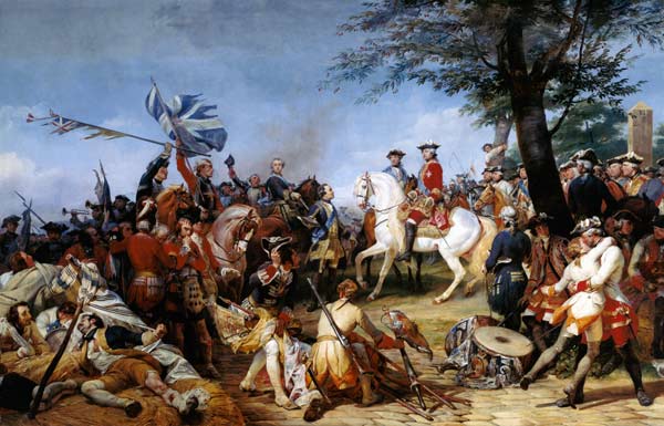 The Battle of Fontenoy, 11th May 1745 from Emile Jean Horace Vernet