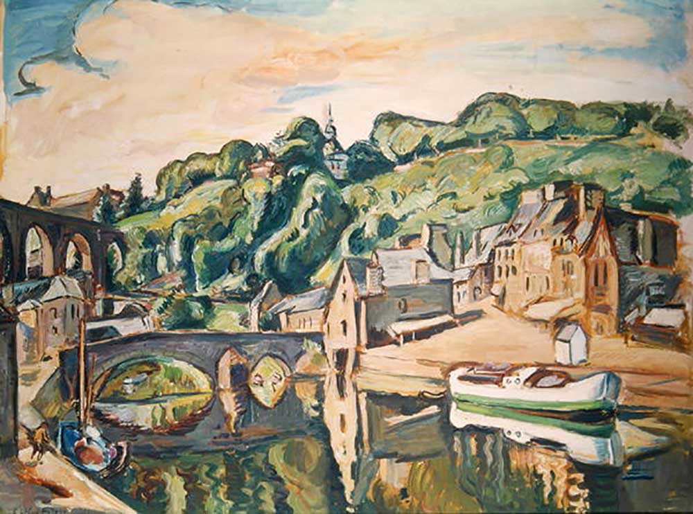 View of Dinan from Emile Othon Friesz