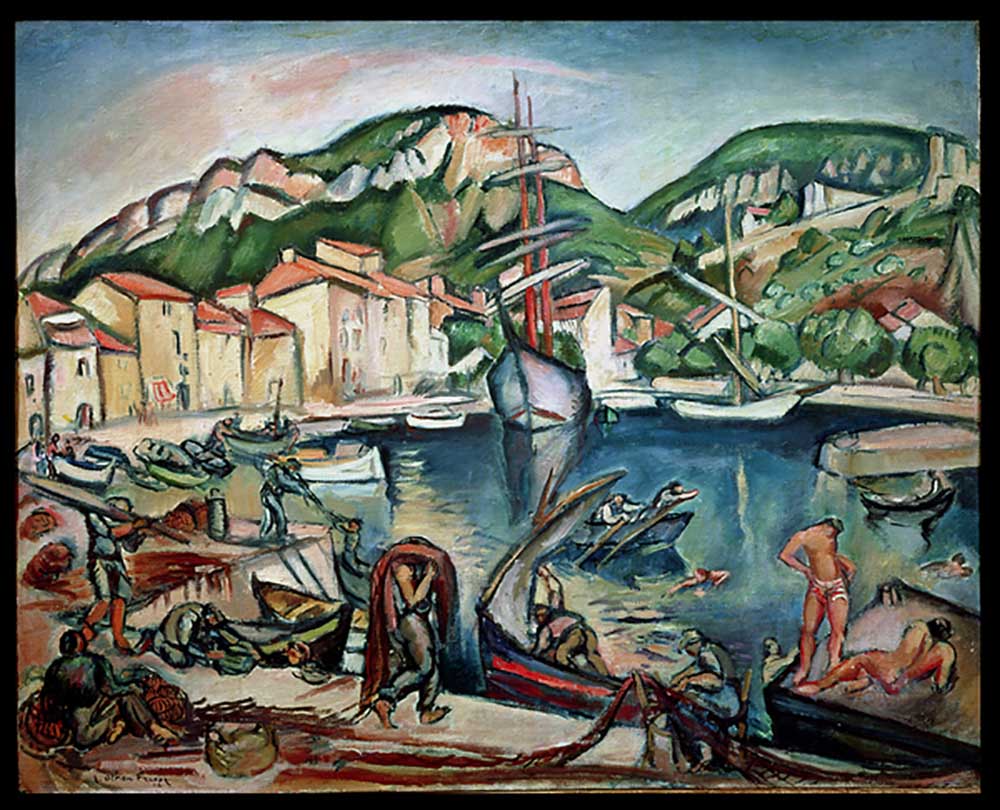 The Port of Ciotat from Emile Othon Friesz