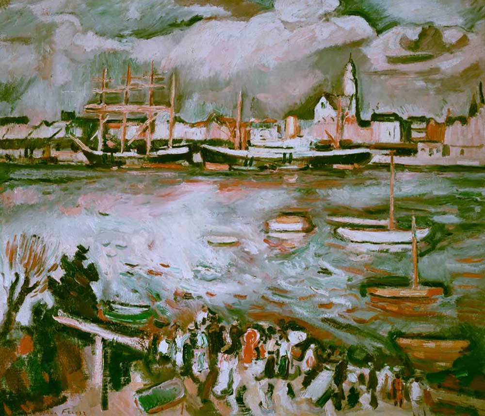 Port dAnvers from Emile Othon Friesz