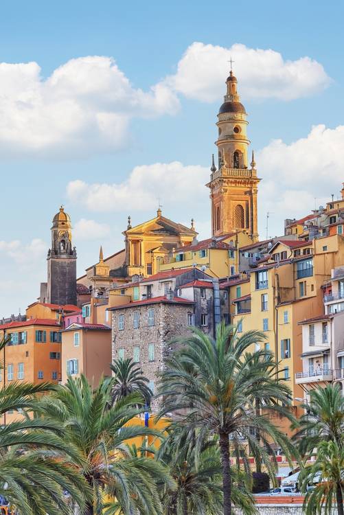 The Town of Menton from emmanuel charlat