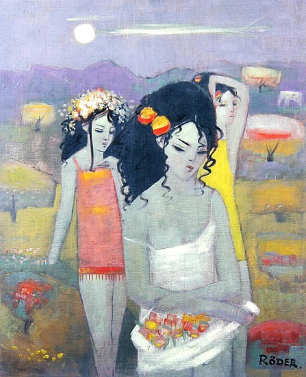 Gathering Flowers from Endre  Roder
