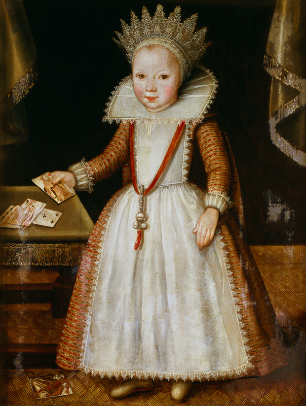 Lady Diana Russell as a Child from English School