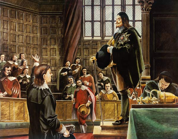 Charles I in the House of Commons from English School