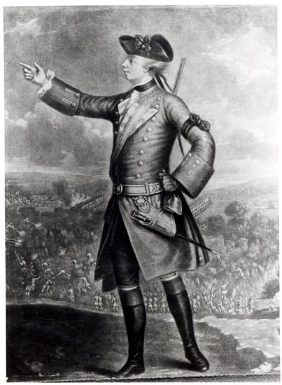 General James Wolfe (1727-59) from English School