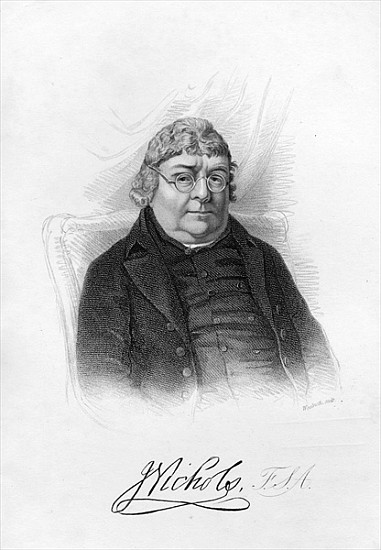 John Nichols; engraved by Woolnoth from English School