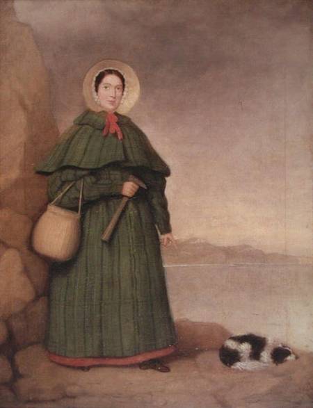 Mary Anning (1799-1847) from English School