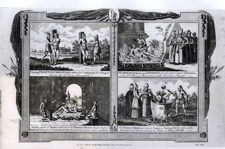 Four Methods of Torture Used On the Primitive Martyrs from English School