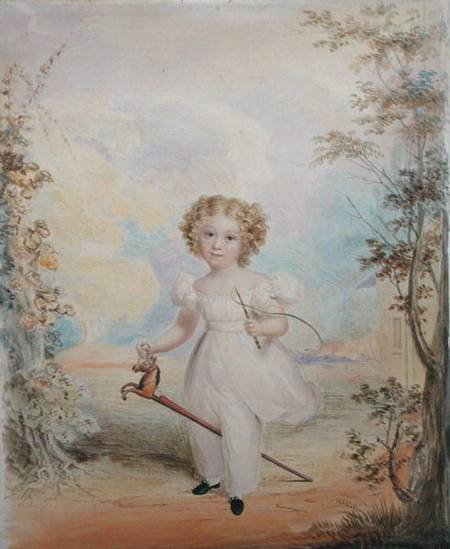 Portrait of a Child from English School
