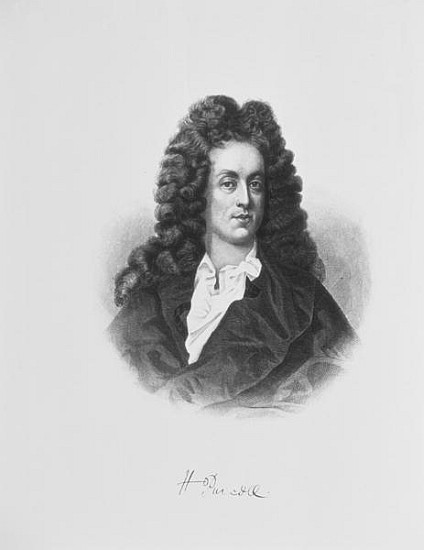 Portrait of Henry Purcell (1659-95) from English School