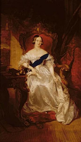 Portrait of Queen Victoria from English School