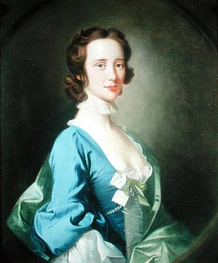 Portrait of a Woman from English School