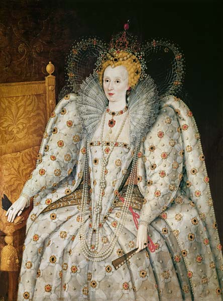 Queen Elizabeth I of England and Ireland (1533-1603) from English School