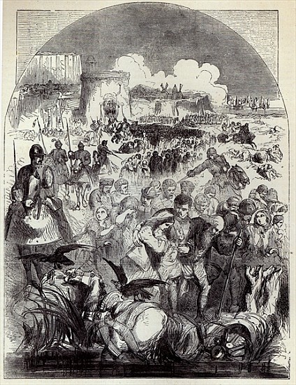 Siege of Calais: Departure of the Citizens from English School
