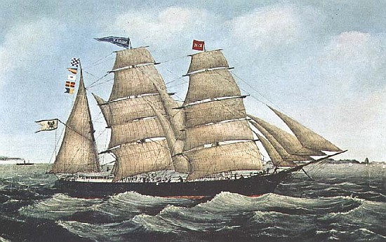 The Barque `Molly'' from English School