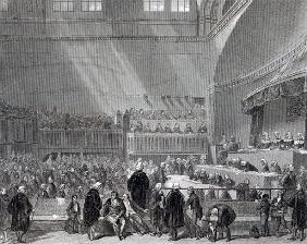 Daniel O''Connell standing trial in 1844