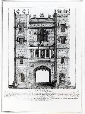 Newgate, London, pub. 1761