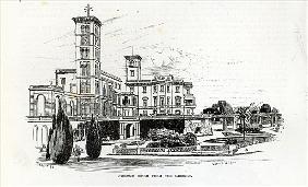 Osborne House from the Grounds, from ''Leisure Hour''