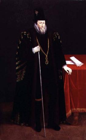 Portrait of William Cecil Lord High Treasurer