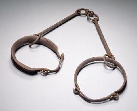 Two slave collars, c.1790 (iron)