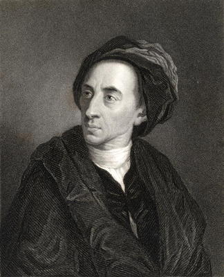 Alexander Pope (1688-1744) from 'The Gallery of Portraits', published 1833 (engraving) from English School, (19th century)