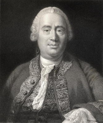 David Hume (1711-76) (engraving) from English School, (19th century)