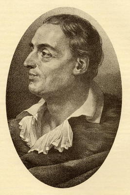 Denis Diderot (1713-84) (engraving) from English School, (19th century)