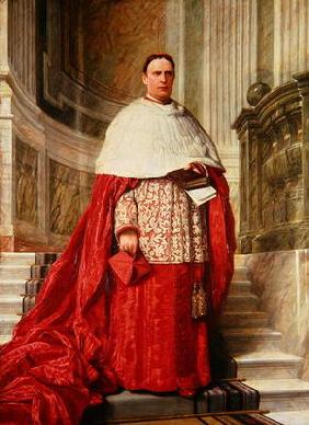 Cardinal Edward Howard (oil on canvas)