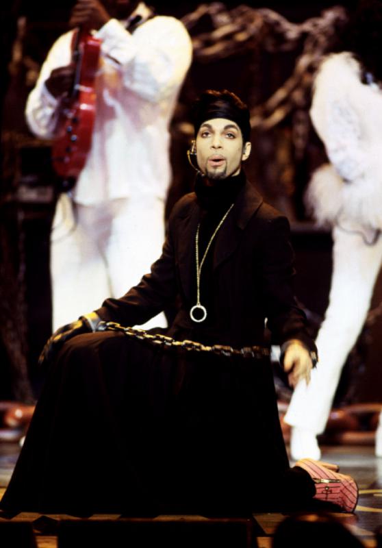 American Singer Prince on stage at the NAACP Image Awards from English Photographer, (20th century)
