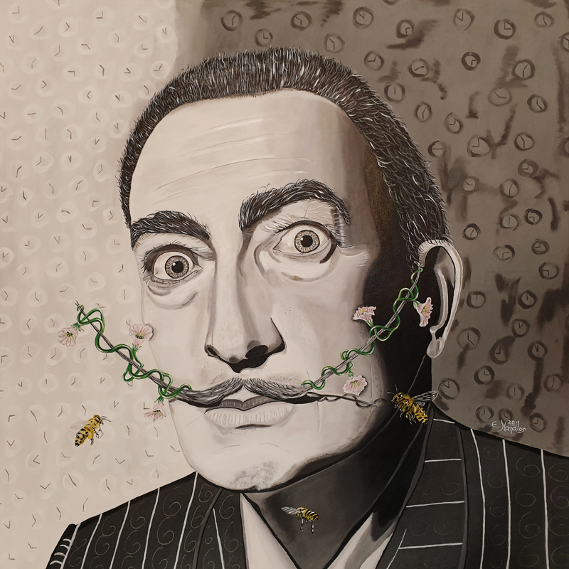 Dali in love with nature from Erich Handlos